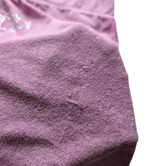 NWT - Juicy Couture Y2K Terry Cloth Short Sleeve Hoodie and Shorts - AM23 - Picture 6 of 6